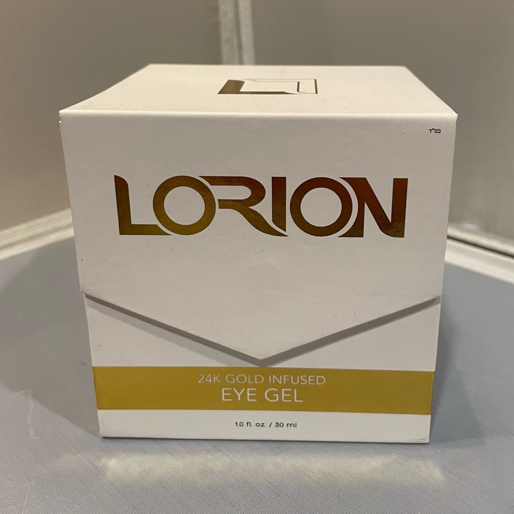 BNIB Lorion 1 Oz 24K Gold Infused Eye Gel Anti-oxidant Anti-aging Lux Gift!!